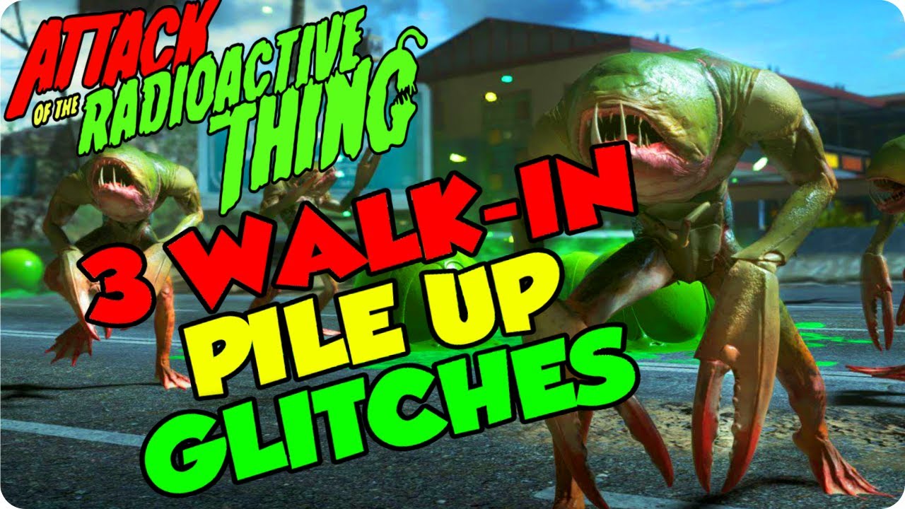 Attack Of The Radioactive Thing Glitches: 3 Working Walk-In Zombie Pile Up Glitches - IW Glitches