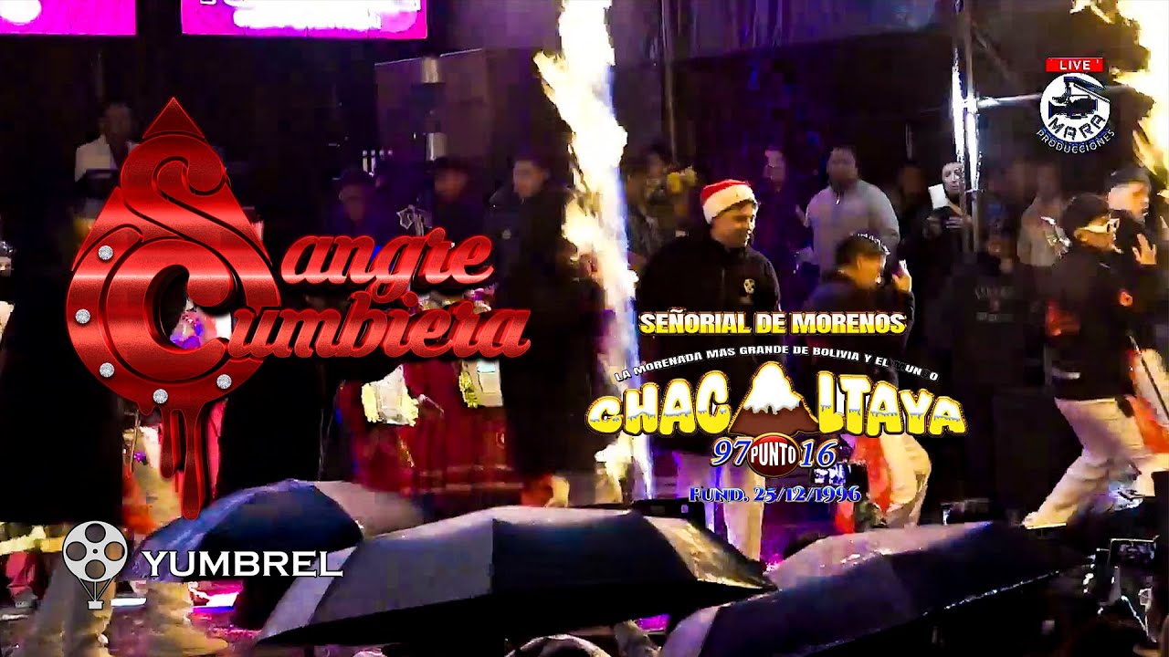 SANGRE CUMBIERA - Aniversario Chacaltaya 97.16  -     MARA PRODUCCIONES LIVE