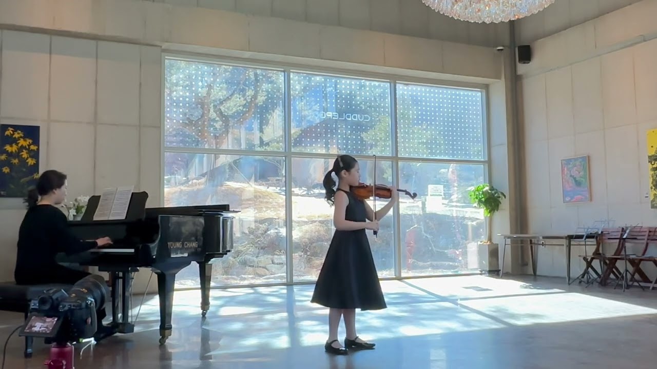 (25.02.08) 정유나 바이올린 F.Mendelssohn Violin Concerto E minor, op.64 3rd mov. (10才)