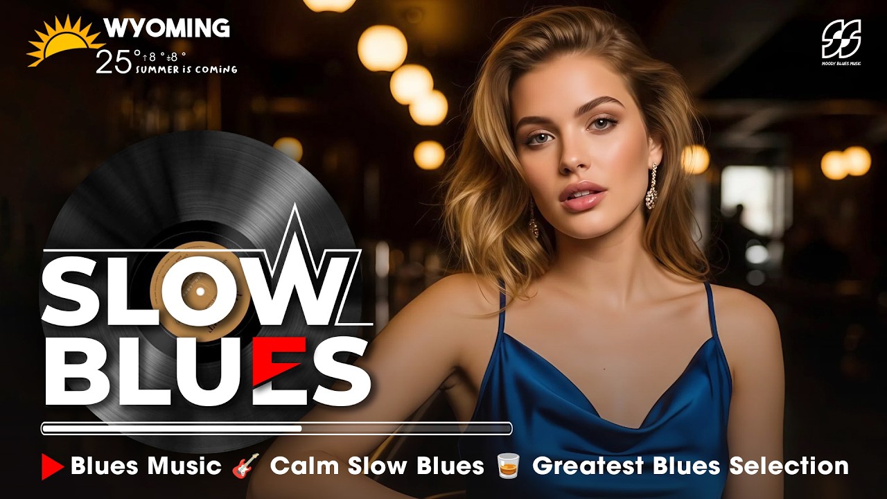 Blues Music 🎸 Calm Slow Blues 🥃 Greatest Blues Selection