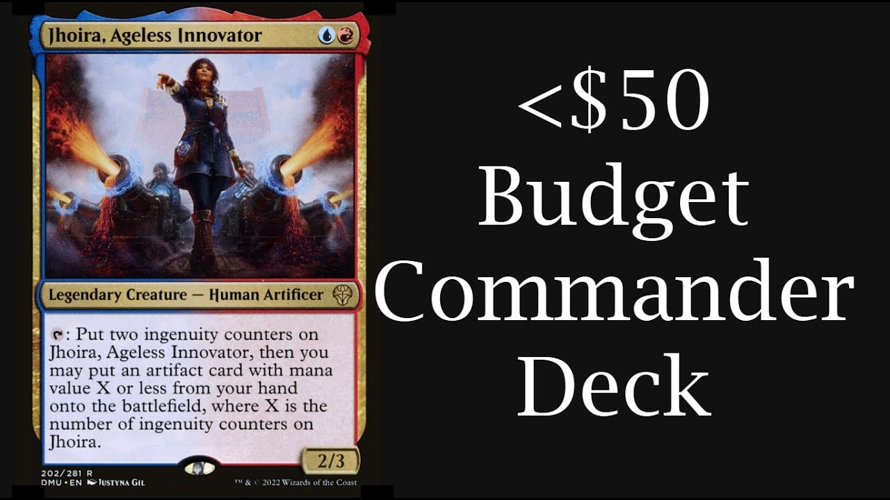 Artifacts Galore! Jhoira, Ageless Innovator MTG Budget Commander Deck List