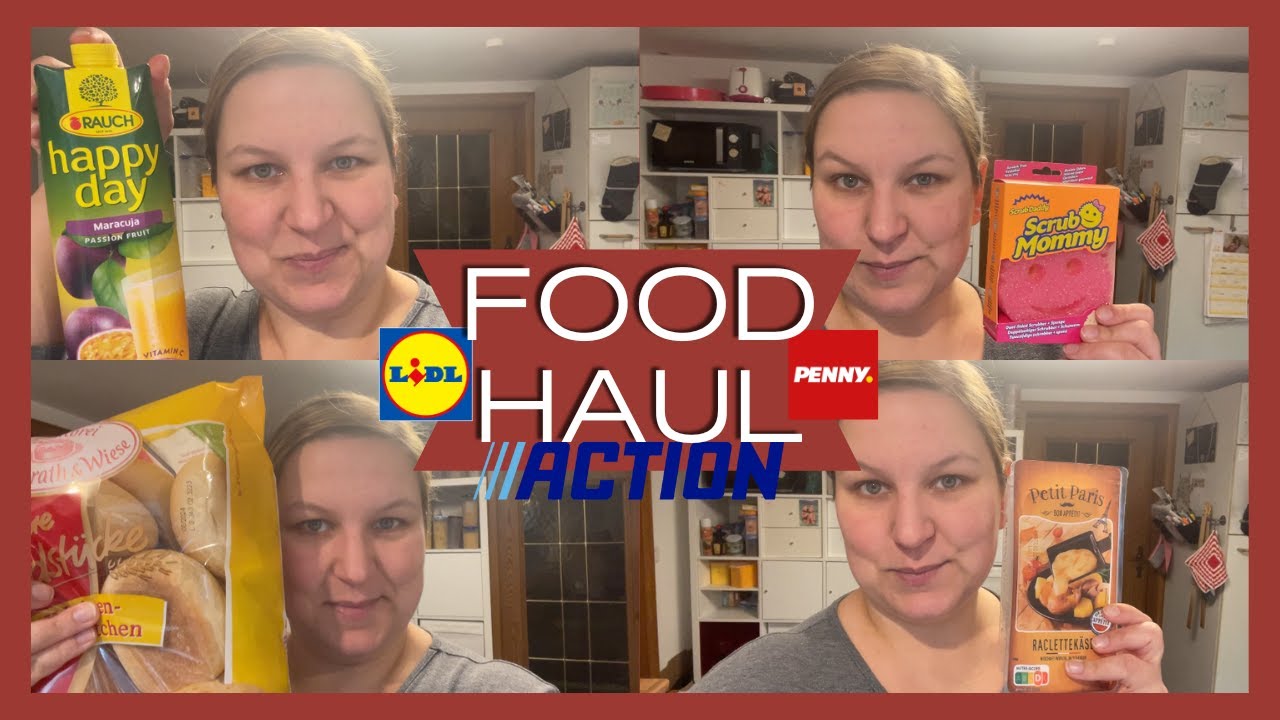 FOOD HAUL | LIDL + Penny + Action | Guten Rutsch! | Schumsmaus