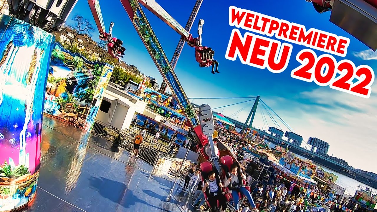Pandora The Exciting Ride (Denies/Kipp) - NEU 2022 Onride - Kölner Frühlingsvolksfest 2022 NEUHEIT