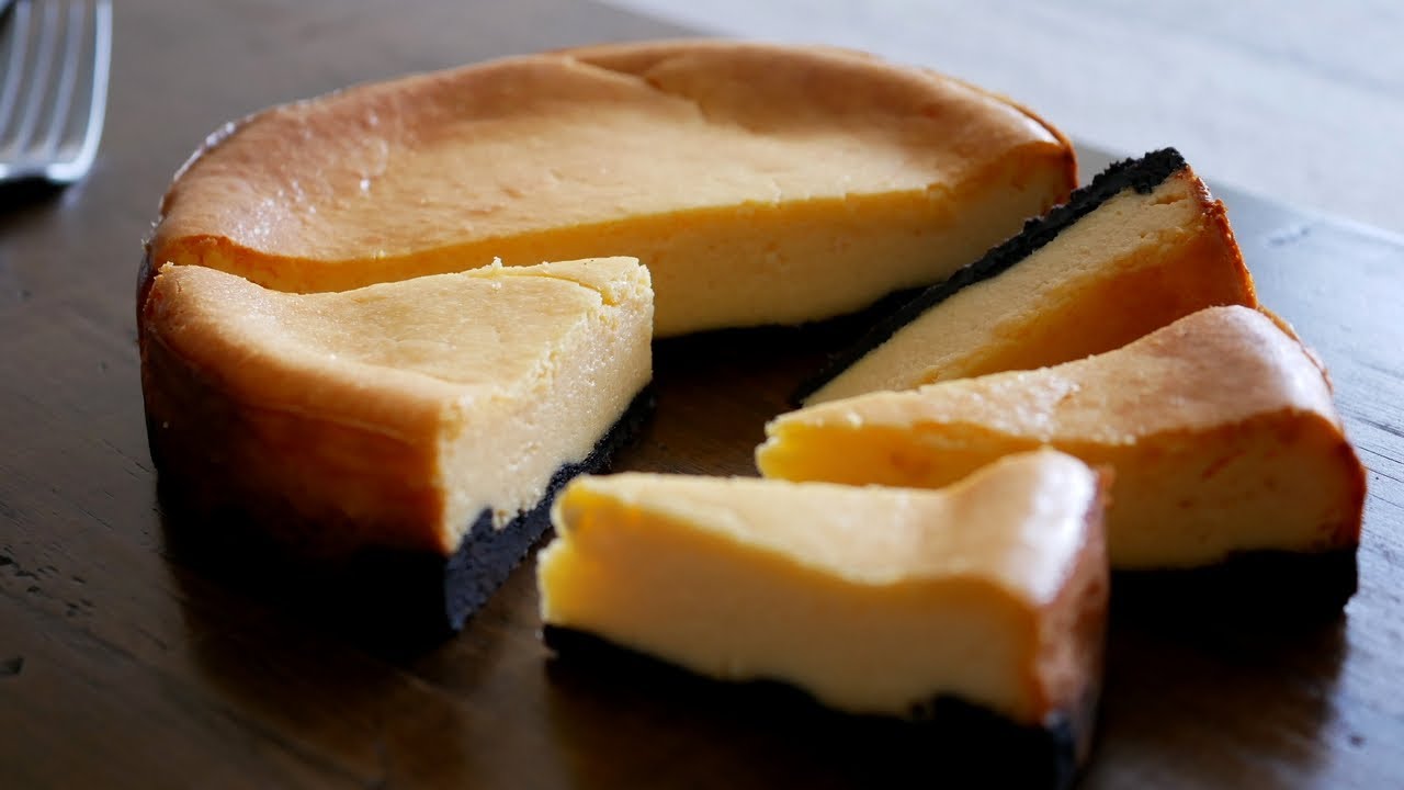 食べてしまったら病みつきになる!ヨーグルトベイクドチーズケーキ | Baked  Yogurt Cheesecake