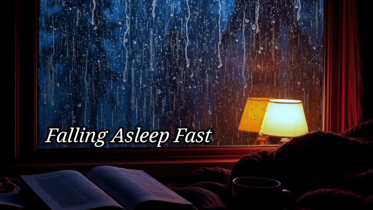 Falling Asleep to Peaceful Rain Outside the Bedroom Window
