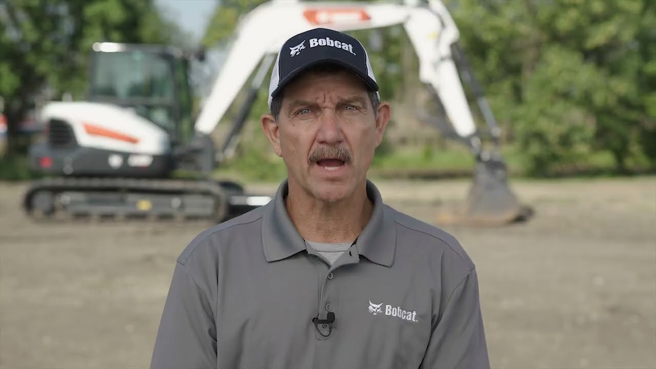 Компактный (мини) экскаватор Bobcat серии R2 E88 для осмотра