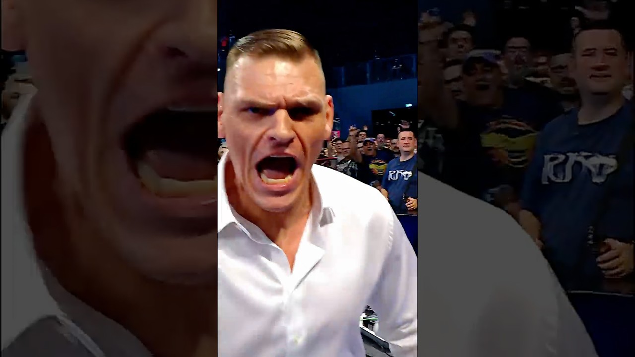 A FURIOUS Gunther picking a stipulation for his rematch against Cody Rhodes 😳