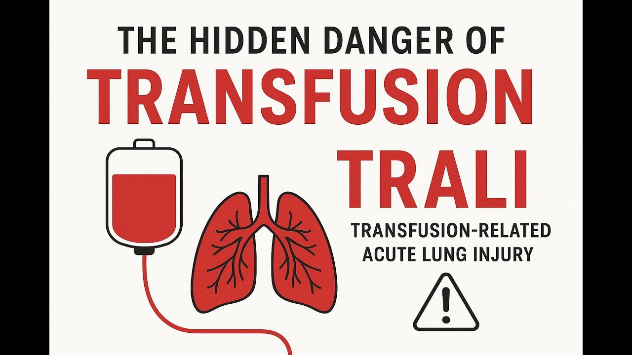 09 🫁 The Hidden Danger of Transfusion🩸| Understanding TRALI😷