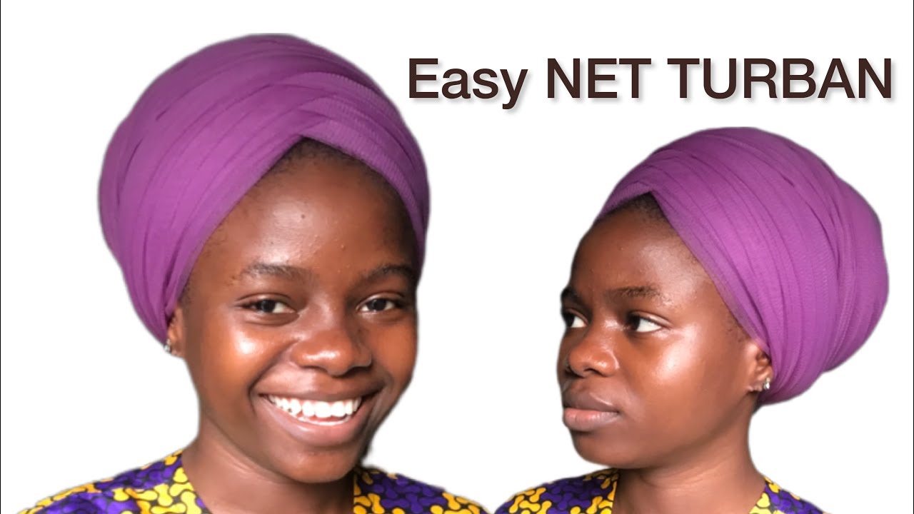 How To: Tie Net Turban| Trending Net Turban Tutorial | Turban Gele