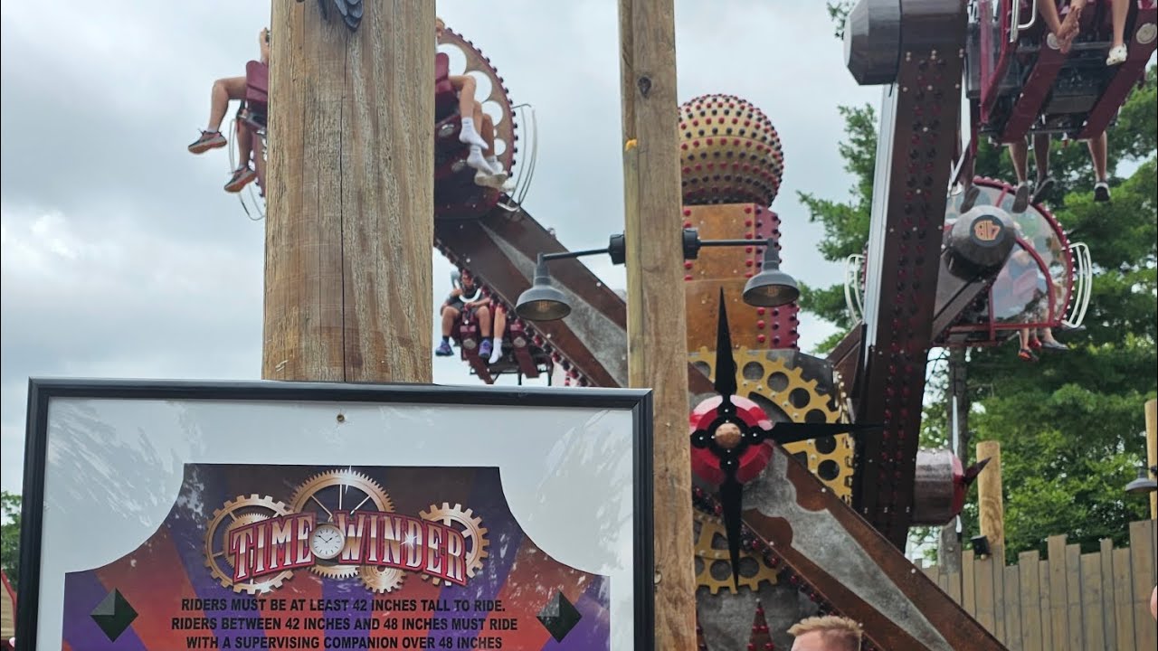 Time Winder @ Canobie Lake Park Off-Ride! Opening Day 08/31/24