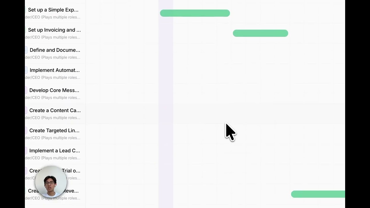 AI Turns a Project Description into Structured Tasks | ProjectFlow AI Demo Concept