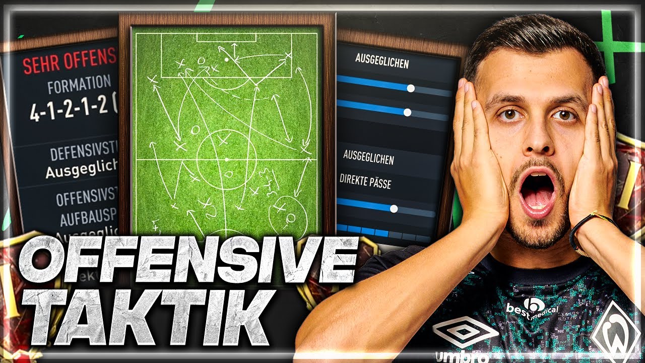 FIFA 23: MEINE ENGE RAUTE TAKTIK 4-1-2-1-2 (2) MIT ANWEISUNGEN🚨