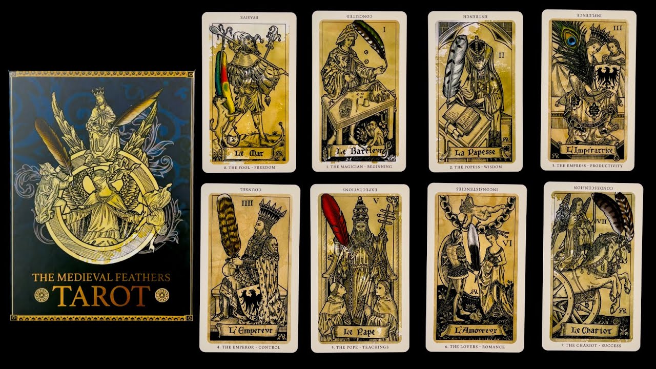 The Medieval Feathers Tarot Walk Thru