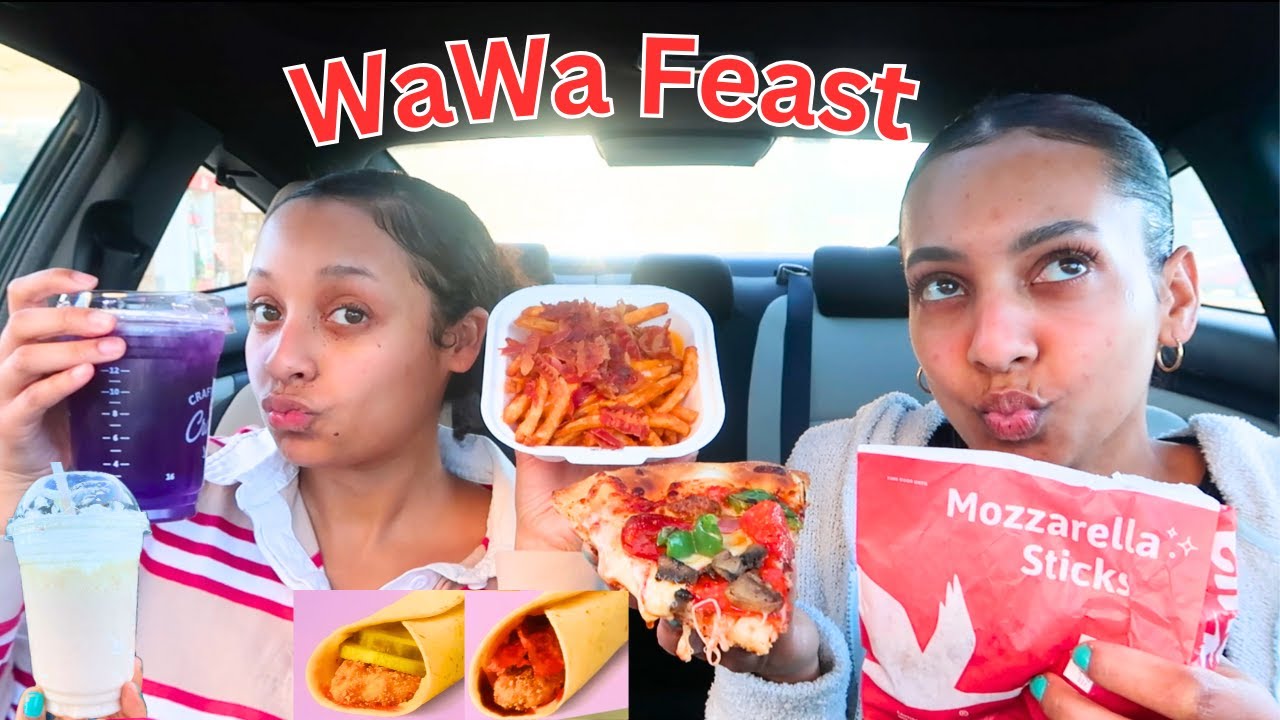 Самая лучшая закупка продуктов на заправке WaWa!