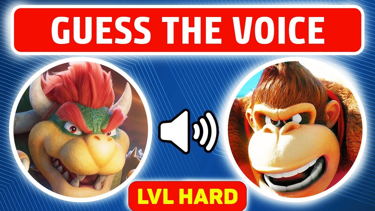 Угадай персонажей Марио по голосу — сложное испытание!😓🍄Часть 3