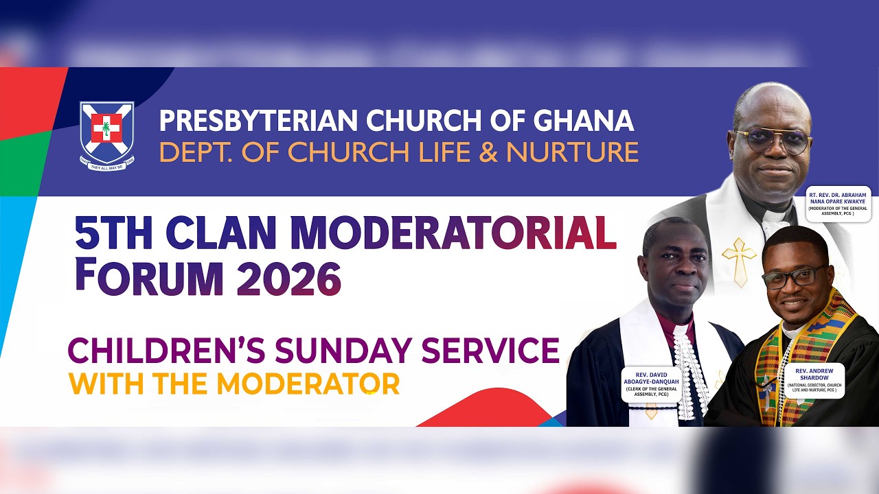 || CHILDREN’S SUNDAY SERVICE WITH THE MODERATOR || VICTORY CONGREGATION, ANYINAM || 22ND FEB., 2026