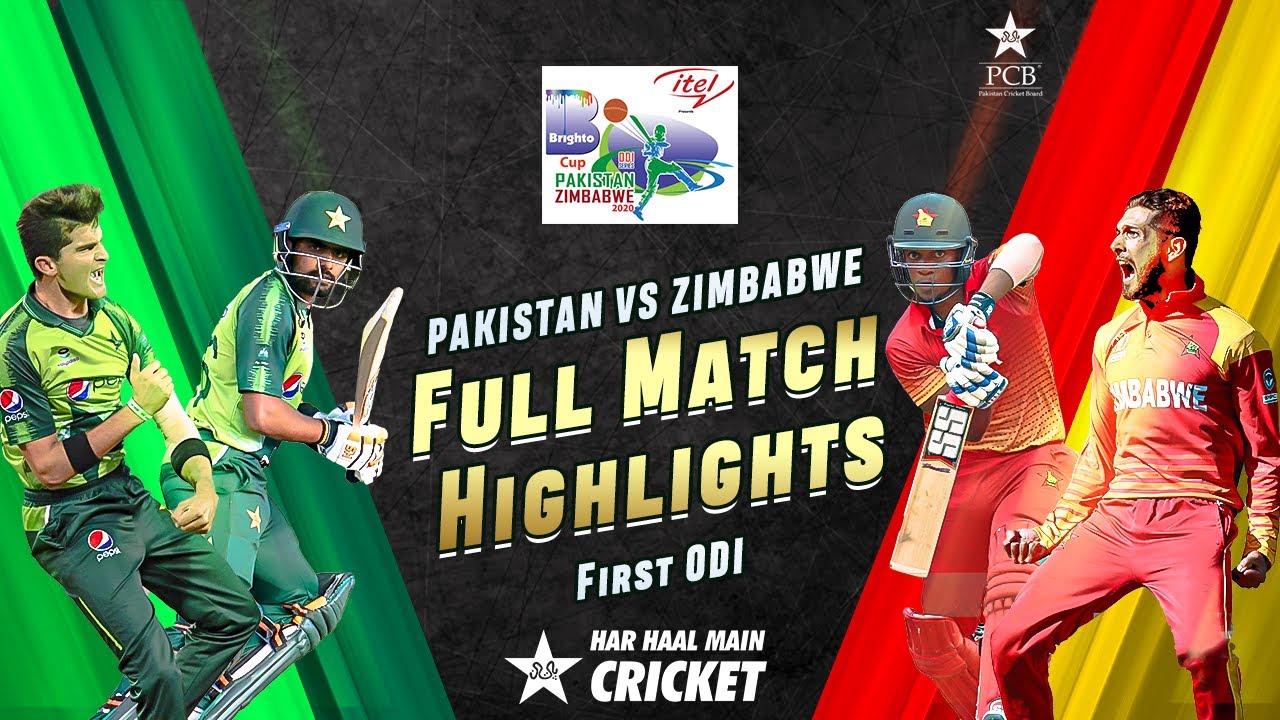 Full Highlights | Pakistan vs Zimbabwe | 1st ODI 2020 | PCB | MD2L