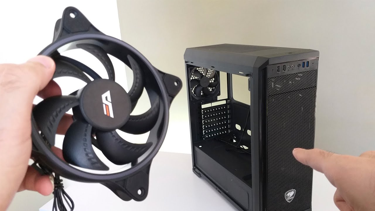 COMO INSTALAR FANS NO GABINETE