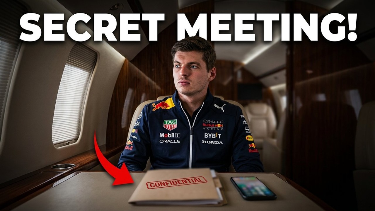 Verstappen's Secret Meeting Just Leaked &mdash; Is an Announcement Coming?