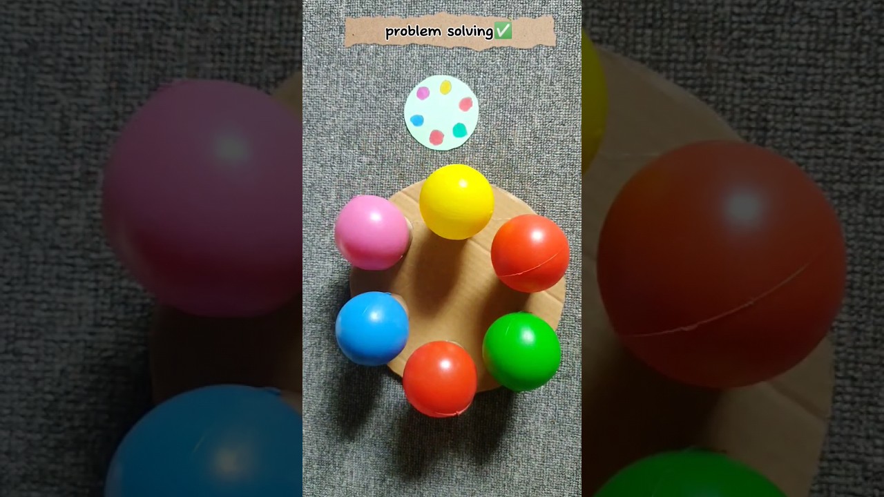 fune fine motor skill activity ball idea