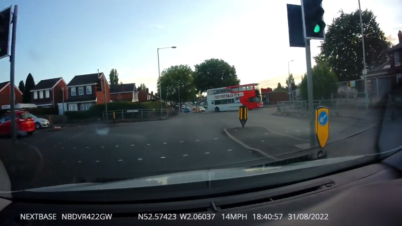 Wolverhampton test route(Following signs towards Walsall)
