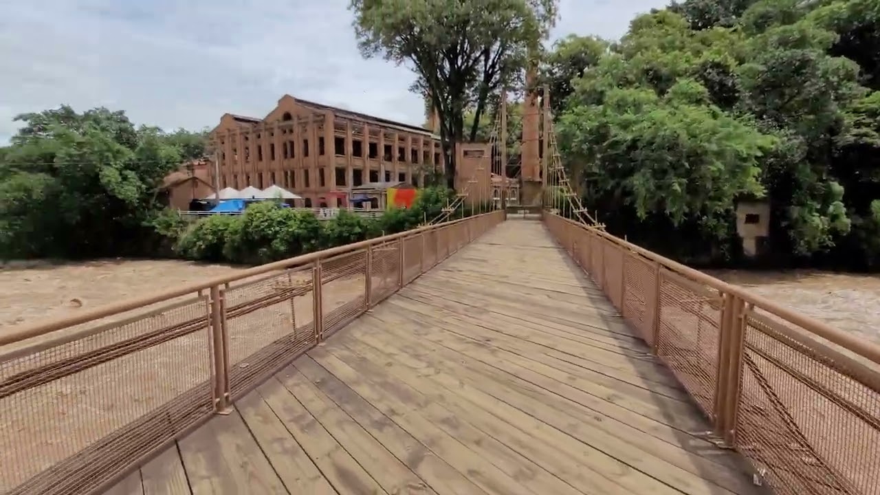 Rio Piracicaba no início da tarde do dia 27 de fevereiro de 2026  