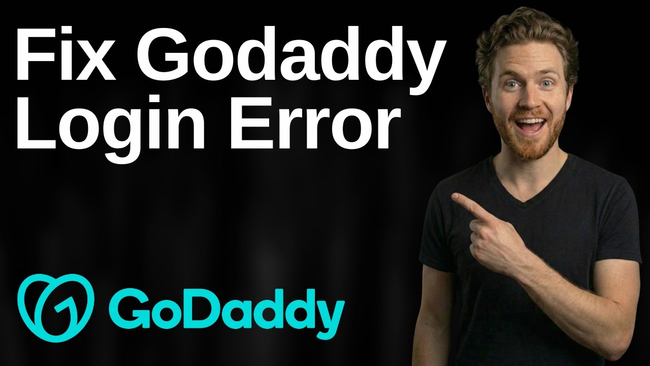 Fix Godaddy Login Error (2026 Easy Guide)