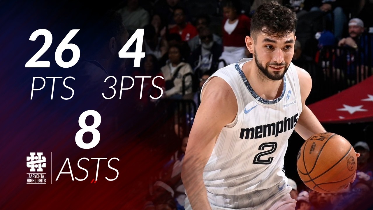 Ty Jerome 26 pts 4 threes 8 asts vs Sixers 25/26 season