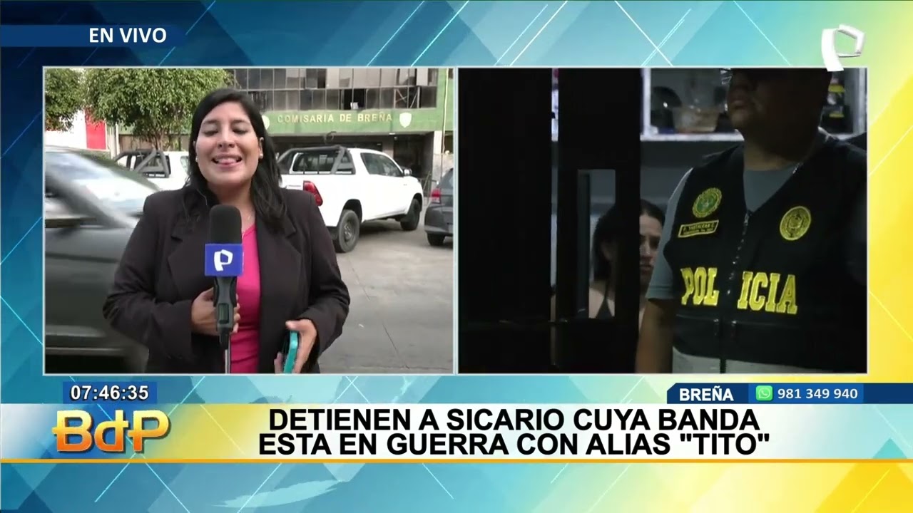 Caen presuntos responsables del crimen de chofer de combi y un mototaxista en el Cercado de Lima