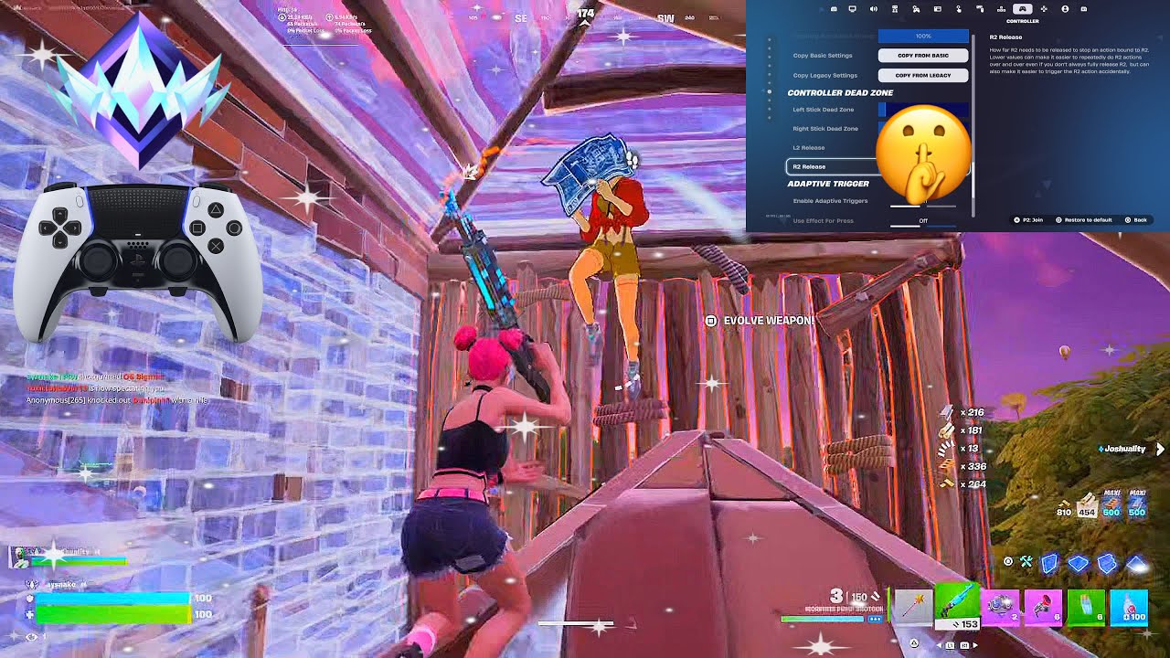 *NEW* BEST Controller Settings For Fortnite Chapter 7 (PS5/XBOX/PS4/PC)