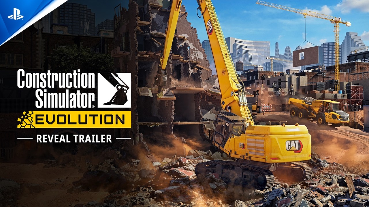 Construction Simulator: Evolution - Reveal Trailer | PS5 Games