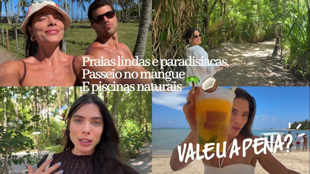 Vlog: 4 dias em Ilha de Boipeba - Morer&eacute; 