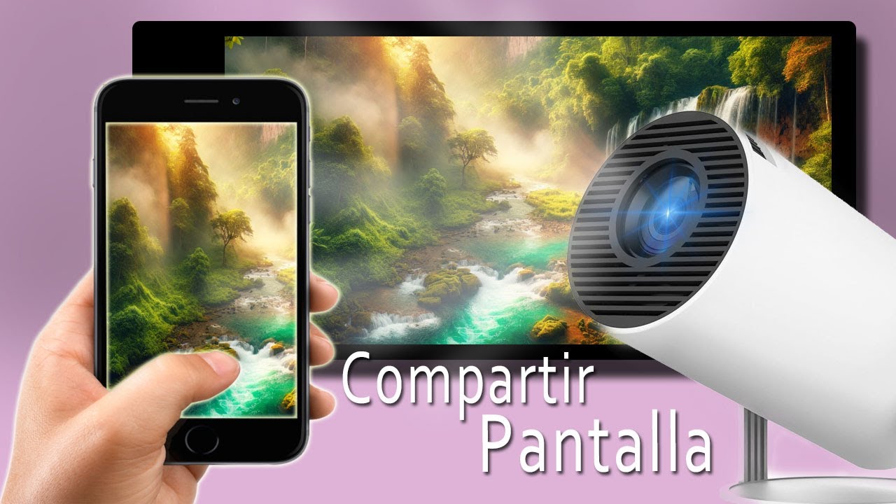 📱📽️ TUTORIAL F&Aacute;CIL Conecta tu M&oacute;vil al Proyector Magcubic HY300 en 2 MINUTOS! | Miracast y AirPin