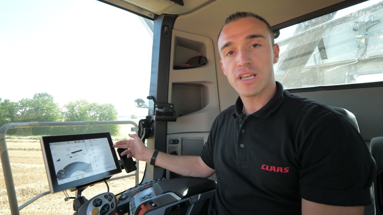 CLAAS | CEMOS DIALOG sur LEXION et TRION dans #jeudirecolte