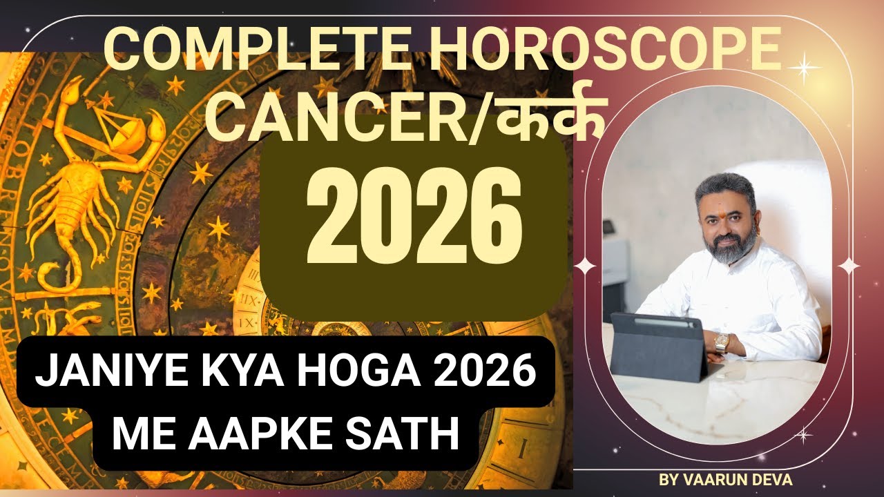 कर्क /CANCER COMPLETE HOROSCOPE/RASHIFAL 2026