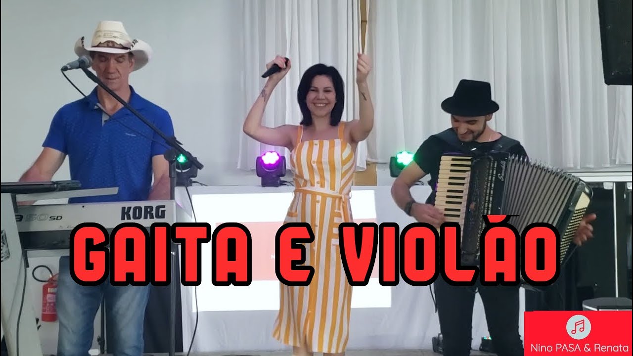 Nino PASA & Renata - Gaita e Violão!