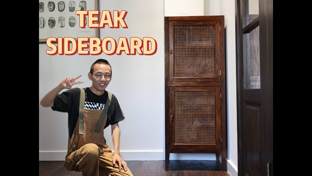 Making a Teak Sideboard | Quiet Woodworking in Chiang Mai