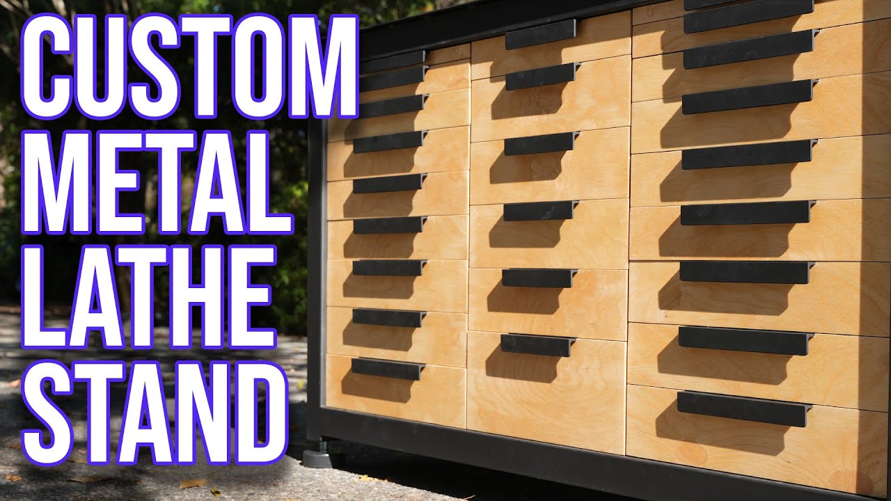 Custom Built Precision Matthews 1030V Metal Lathe Stand