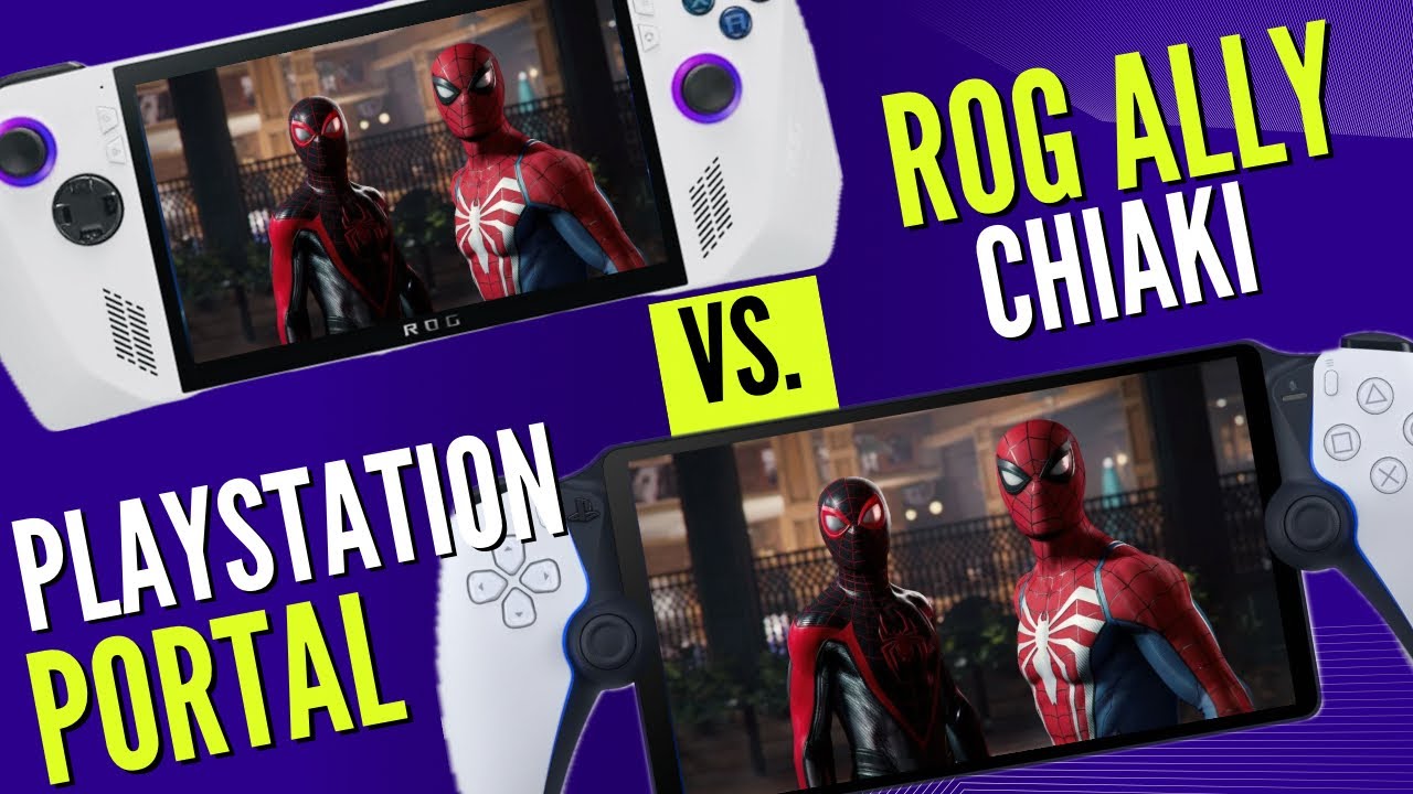ROG Ally (Chiaki) против PS Portal: ПОБЕДИТЕЛЬ &mdash; ...