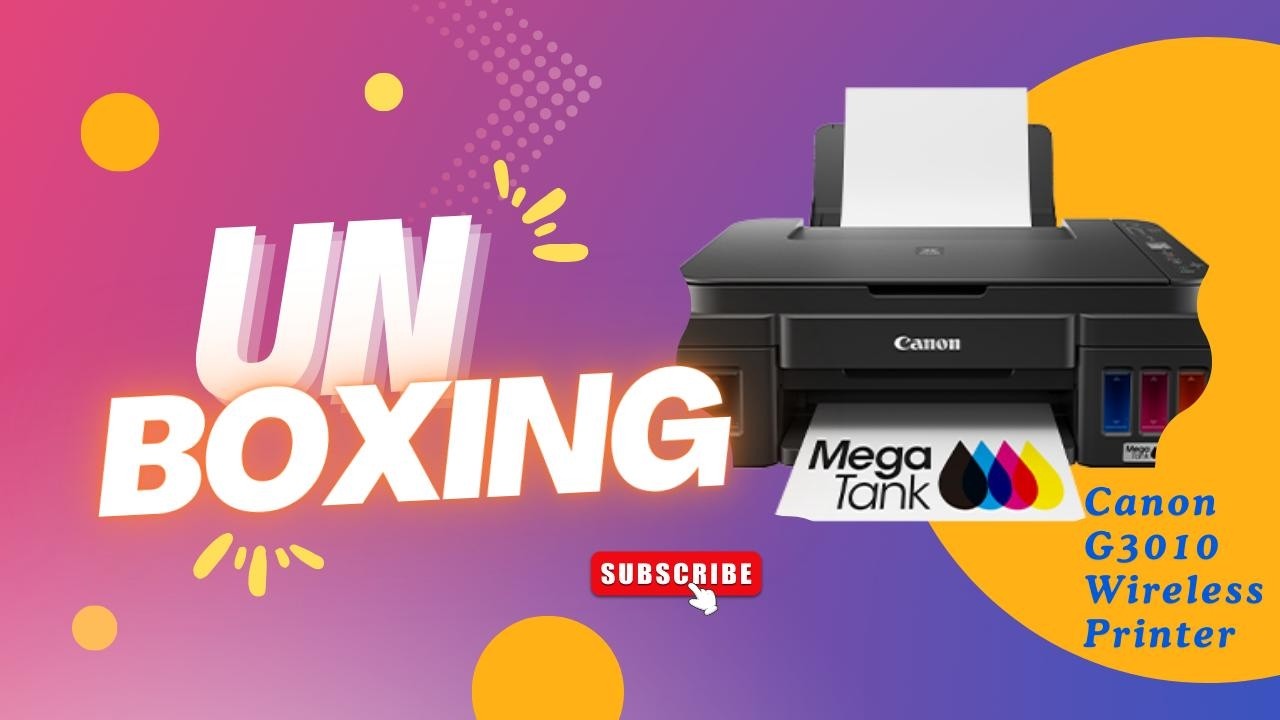 Canon G3010 Printer Unboxing | Wi-Fi Ink Tank Printer Setup र Features #printer #unboxing #canon