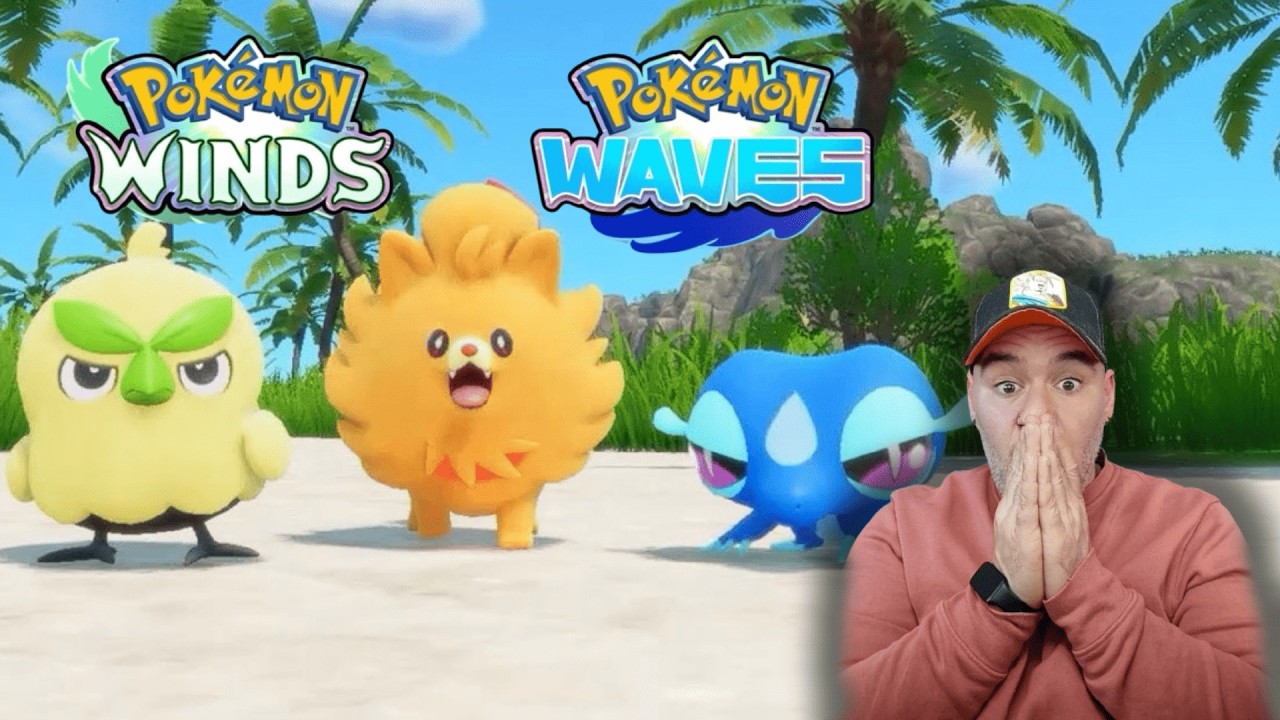 REACCIONO AL NUEVO TRAILER DE LA DÉCIMA GENERACIÓN DE POKEMON VIENTO 🌬️ Y POKEMON OLEAJE 🌊