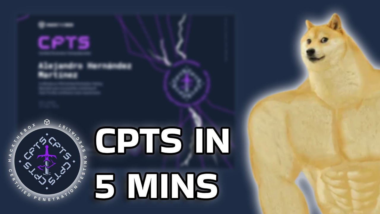 HTB's CPTS Certification in 5 Minutes