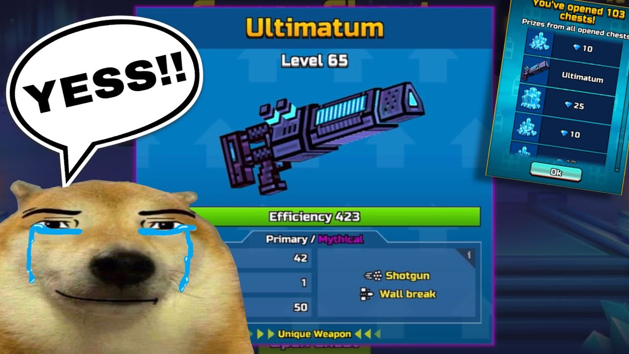 Loser Cries on getting Ultimatum… AGAIN 😒😭| Pixel Gun 3d