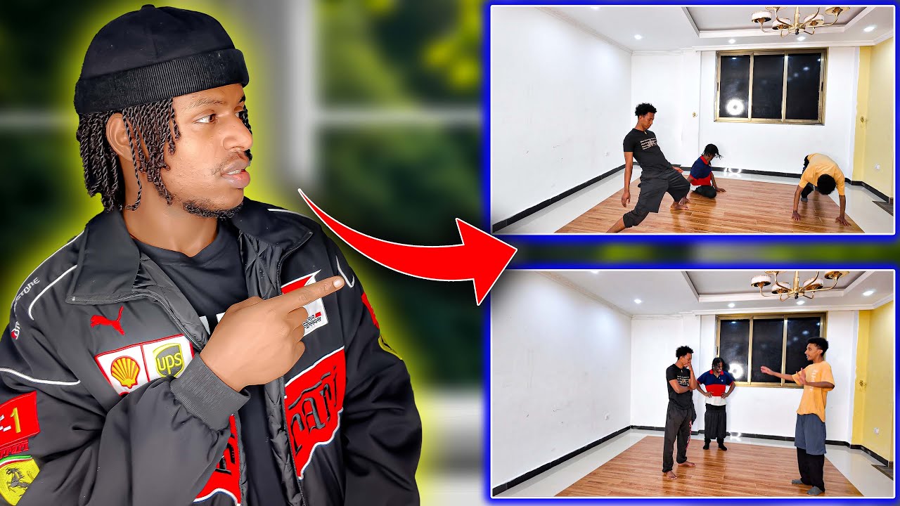 Ethiopian funny challenge video (part6) YAZEW FAMILY