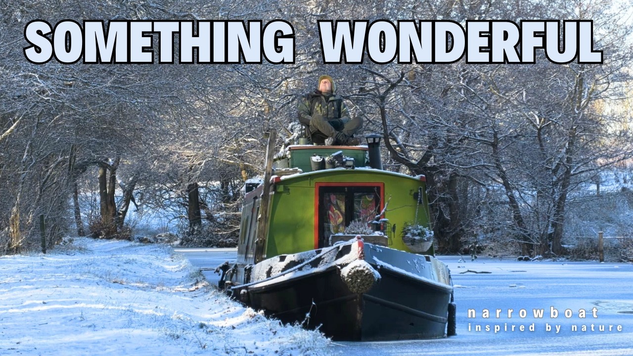 SOMETHING WONDERFUL - inspired by nature - Off-grid Narrowboat Life vlog - episode 112