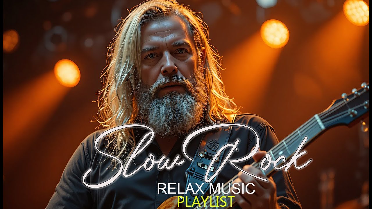 Emotional Slow Rock Ballads 🎶 Soft Guitar Songs for Lonely Nights