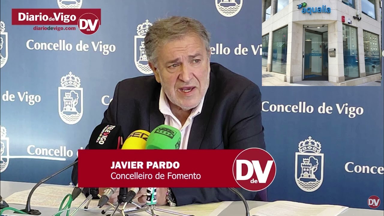 Declaraciones de Javier Pardo concelleiro de obras de Vigo sobre prórroga de Aqualia- 27dic2025