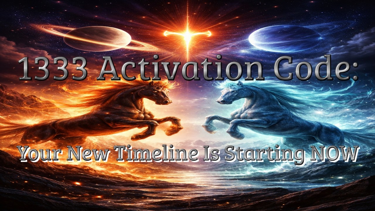 ⚡ SATURN+ NEPTUNE @ 0° ARIES: THE Karmic Reset Has Began....A NEW Era BEGINs...