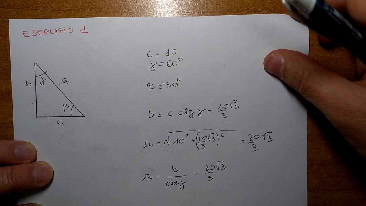 Secondo teorema sui triangoli rettangoli