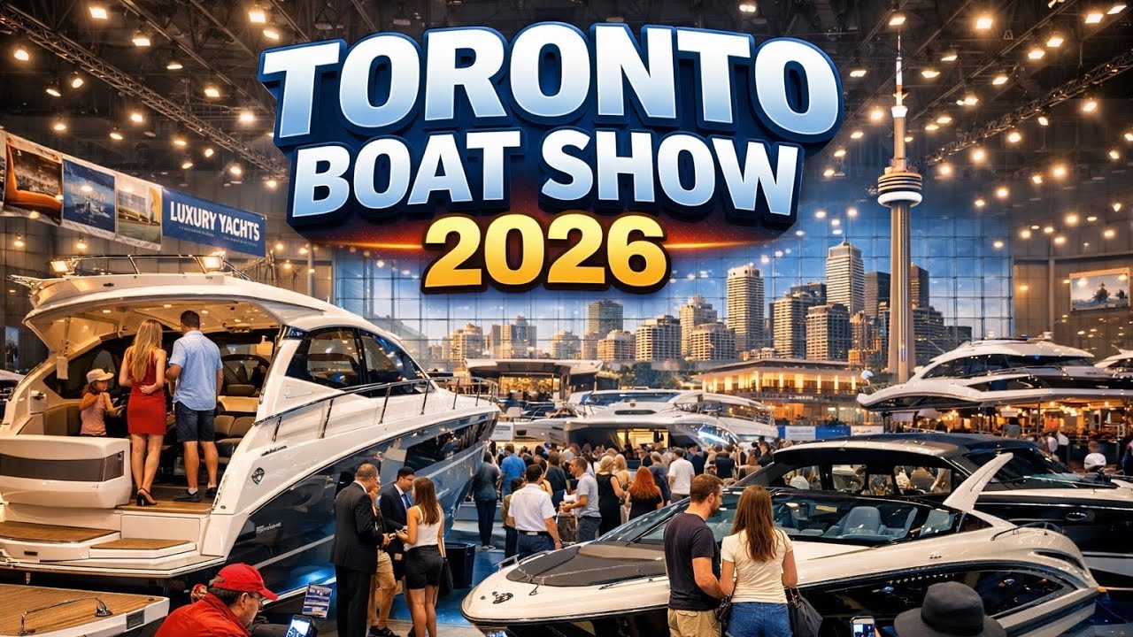Toronto International Boat Show 2026 🇨🇦 | Luxury Yachts & Boats